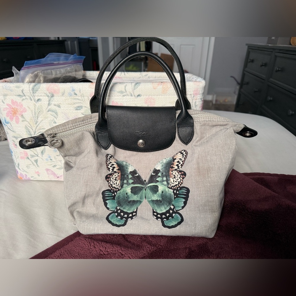 Longchamp Le Pliage Butterfly Bag
